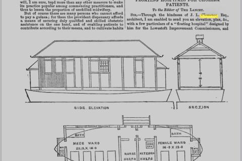 Floating cholera ships
