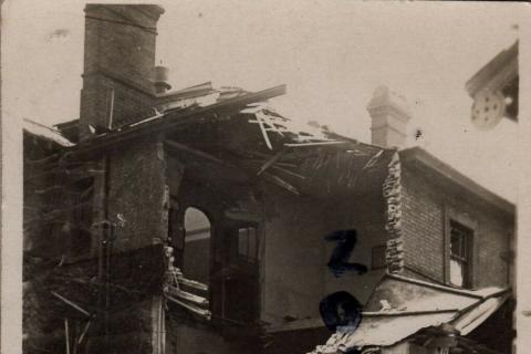Bomb damage