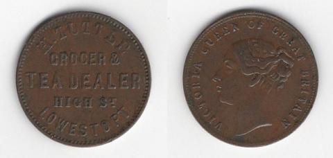  unofficial Lowestoft farthing