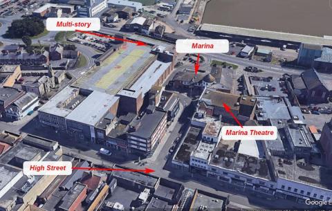 Google Earth Pro view of site