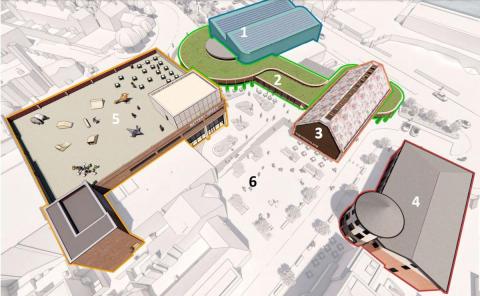 Alternative Master Plan View