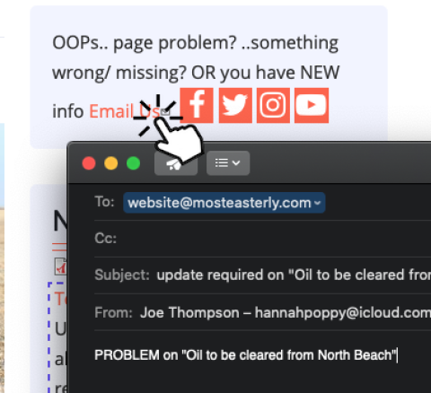 error page screenshot